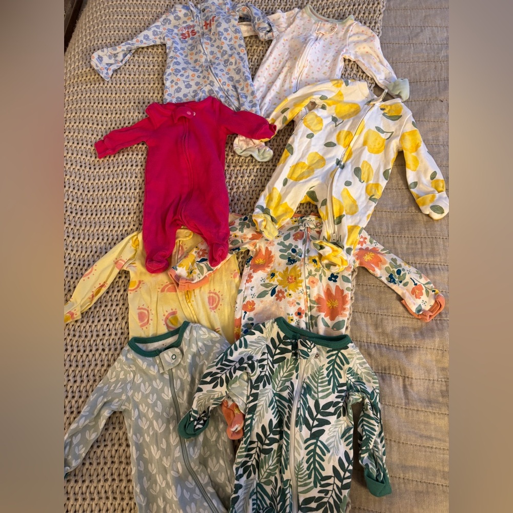 Baby girl newborn onsies
